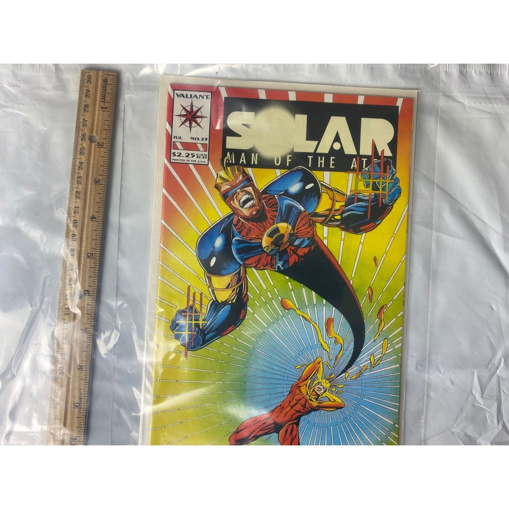 Solar‎ Man of the Atom Comic Book #23 Valiant July 1992